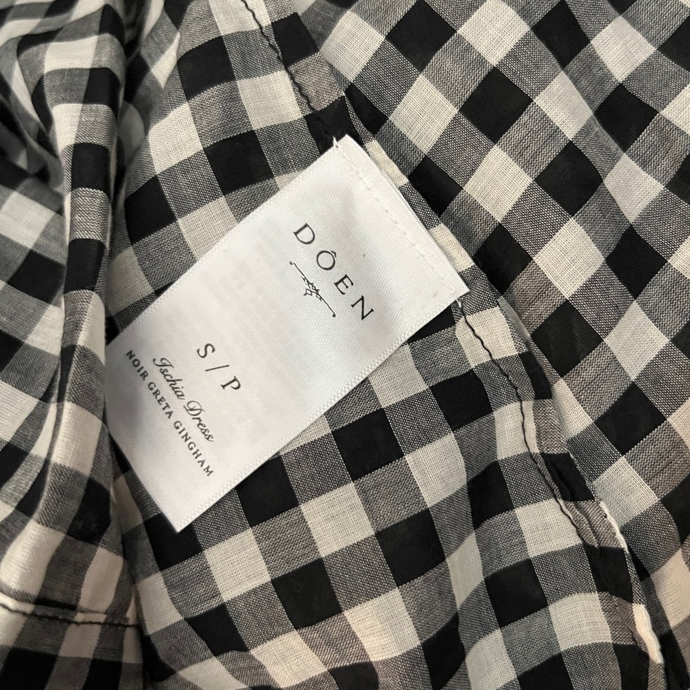 Rare Doen Ischia Gingham Dress - Picture 10 of 11